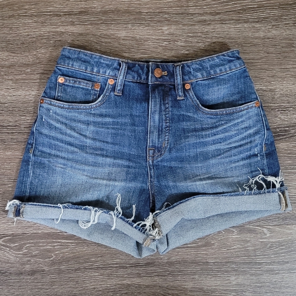Madewell | Curvy High-Rise Denim Shorts